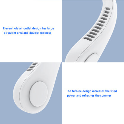 Hanging Neck Fan Portable Cooling Fan USB